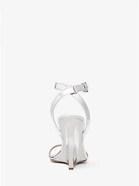 Claudia Specchio Leather Wedge Sandal