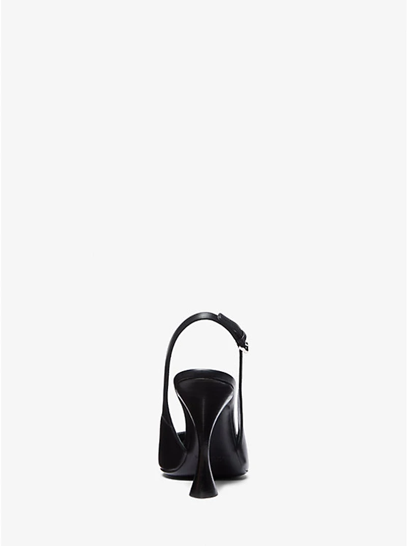 Isabella Leather Slingback Pump