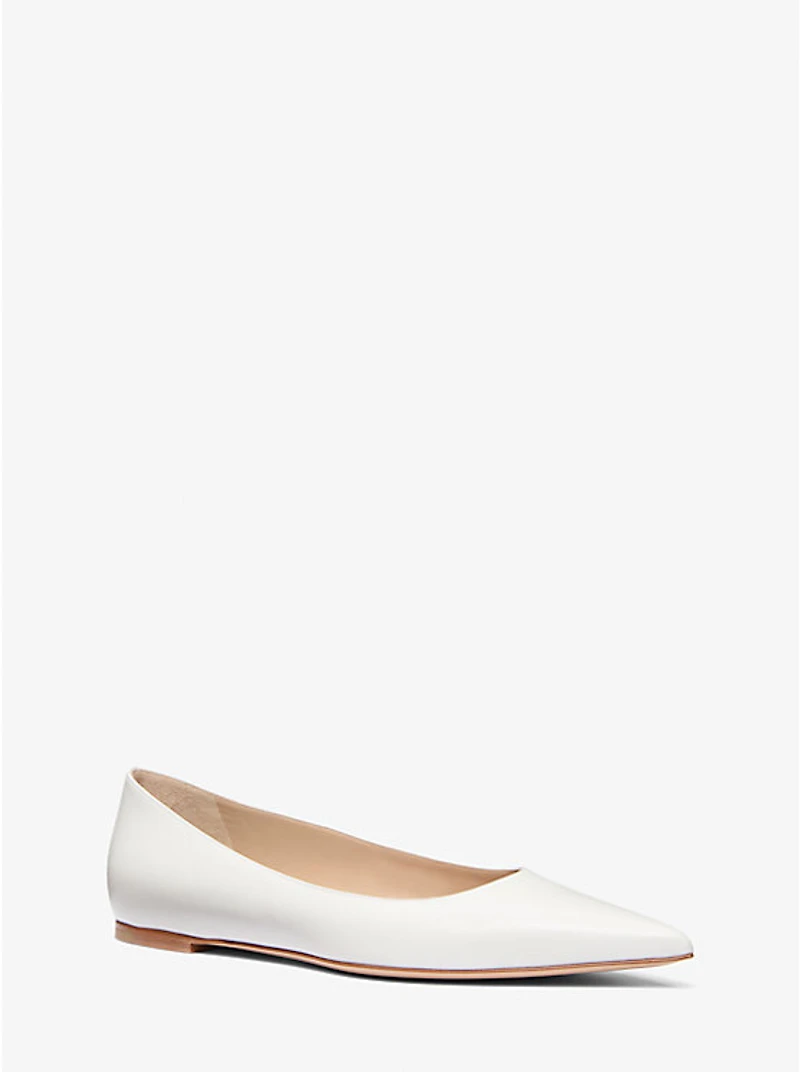 Renata Leather Skimmer Flats