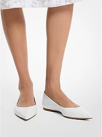 Renata Leather Skimmer Flats