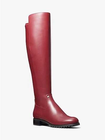 Britt Smooth Wide Calf Boot