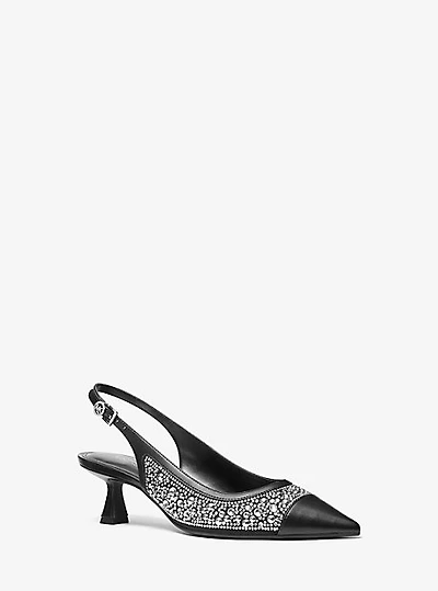 Amali Embellished Slingback Pump