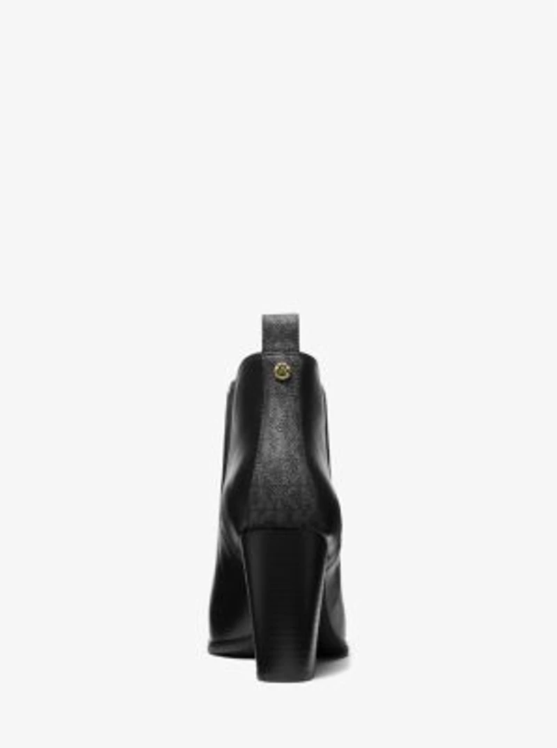 Evaline Signature Logo Trim Boot