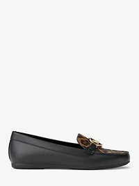 Fulton Leopard Print Calf Hair Loafer