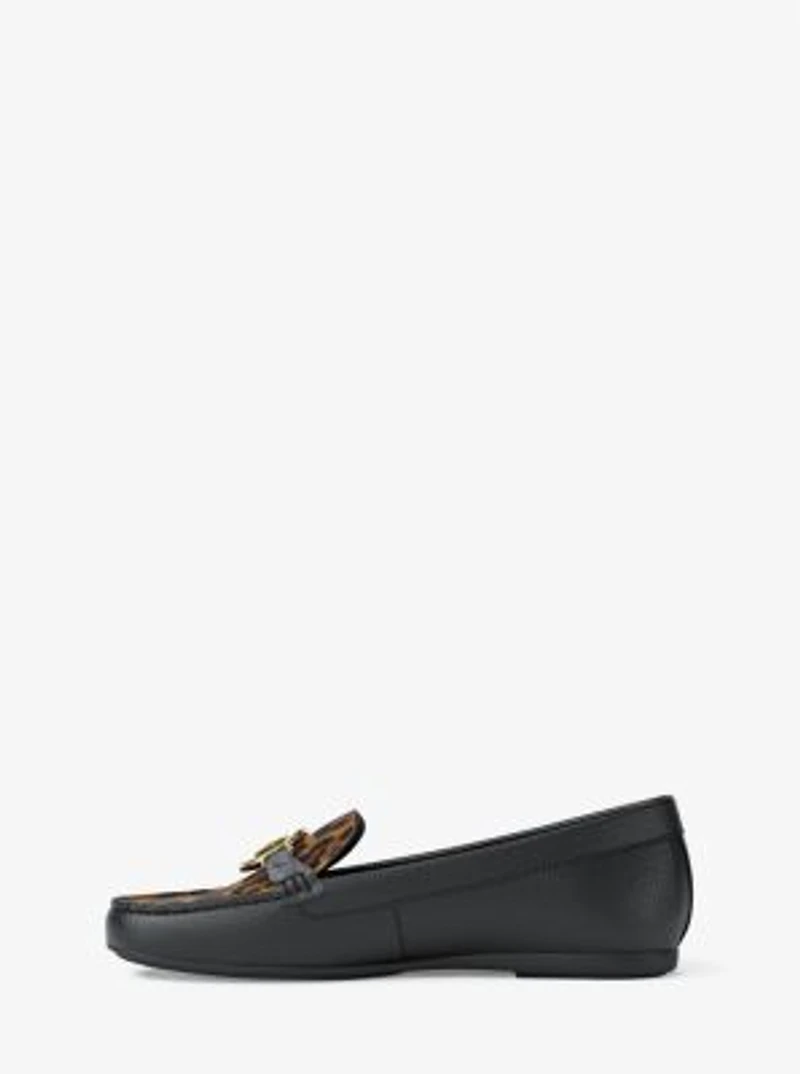 Fulton Leopard Print Calf Hair Loafer