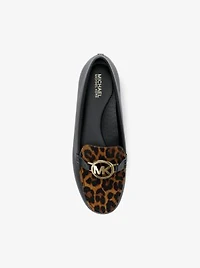 Fulton Leopard Print Calf Hair Loafer
