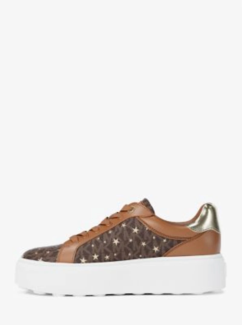 Romey Printed Signature Logo Sneaker