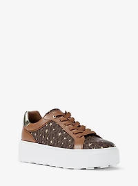 Romey Printed Signature Logo Sneaker