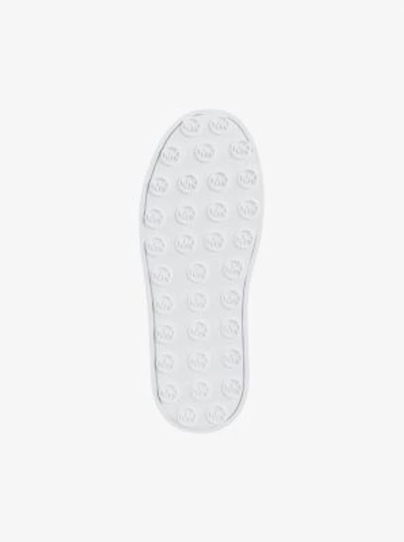 Romey Embellished Mixed-Media Platform Sneaker