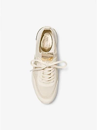 Jenkins Metallic Stretch Knit Trainer