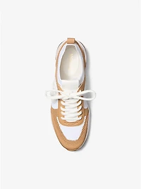 Jenkins Two-Tone Stretch Knit Trainer