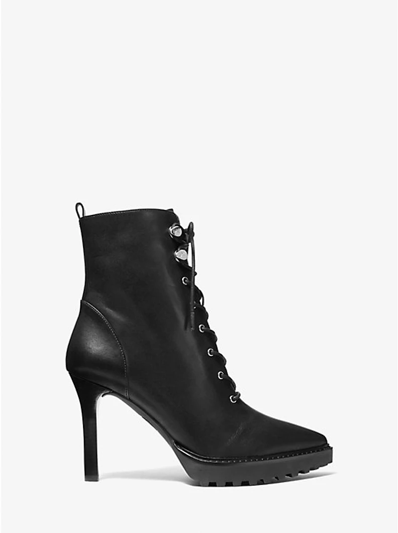Kyle Leather Lace-Up Boot