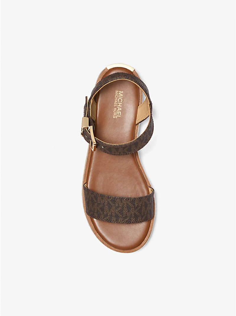 Richie Signature Logo Platform Espadrille Sandal