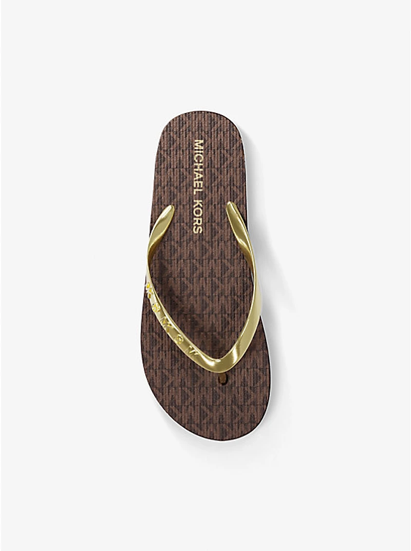 Signature Logo Flip Flops