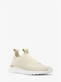 Bodie Metallic Knit Slip-On Sneaker