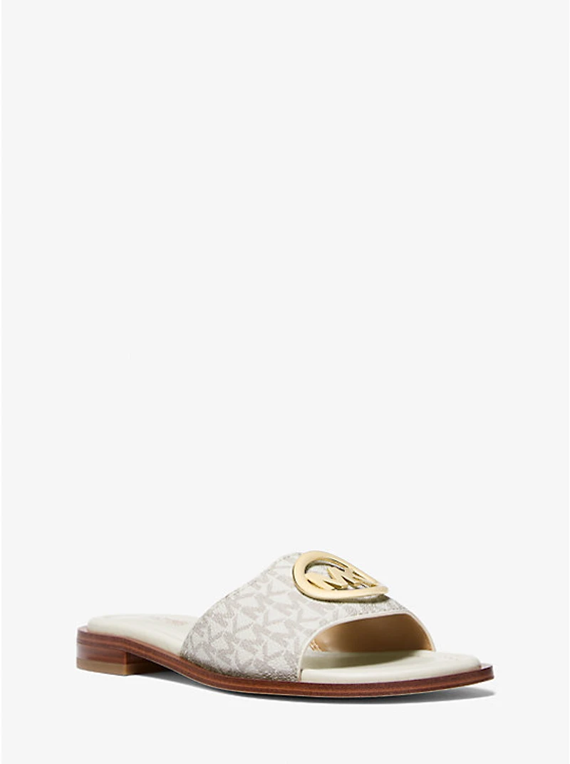 Hannah Signature Logo Slide Sandal
