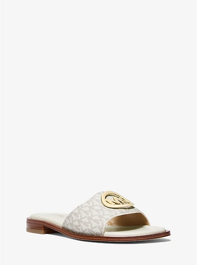 Hannah Signature Logo Slide Sandal