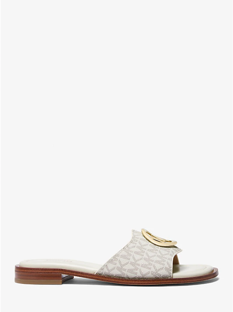Hannah Signature Logo Slide Sandal