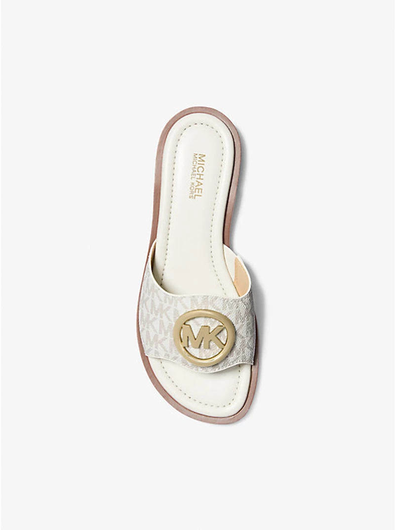 Hannah Signature Logo Slide Sandal