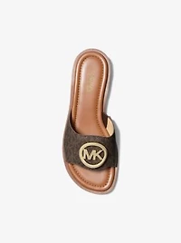 Hannah Signature Logo Slide Sandal