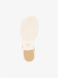 Mallory Signature Logo T-Strap Sandal