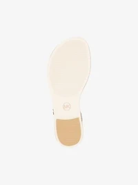 Mallory Signature Logo T-Strap Sandal
