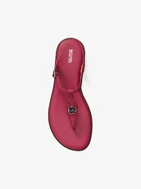 Mallory Signature Logo T-Strap Sandal