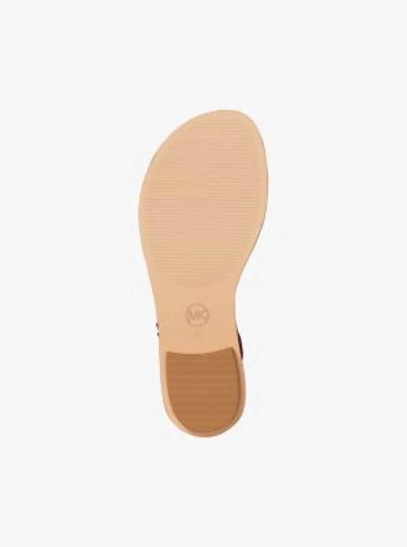 Mallory Signature Logo T-Strap Sandal