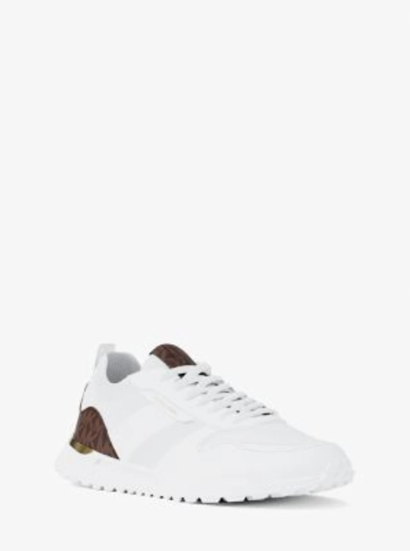 Jesse Knit and Signature Logo Trainer