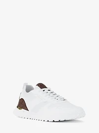 Jesse Knit and Signature Logo Trainer