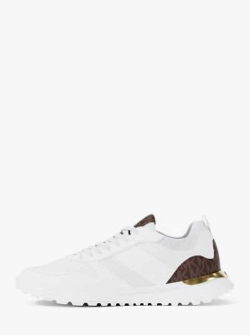 Jesse Knit and Signature Logo Trainer