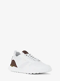 Jesse Knit and Signature Logo Trainer