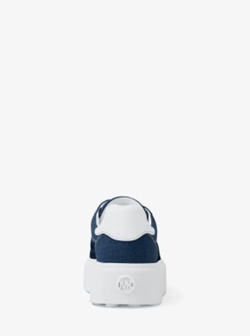 Romey matelassé denim