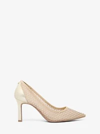 Willa Embellished Mesh Pump
