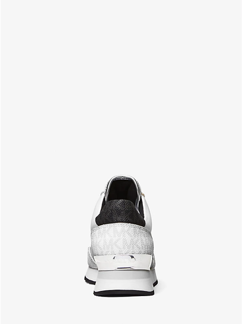 Maddy Two-Tone Logo Trainer
