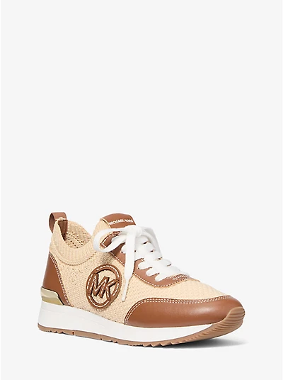 Jenkins Two-Tone Stretch Knit Trainer