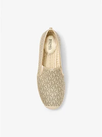 Hastings Metallic Signature Logo Espadrille