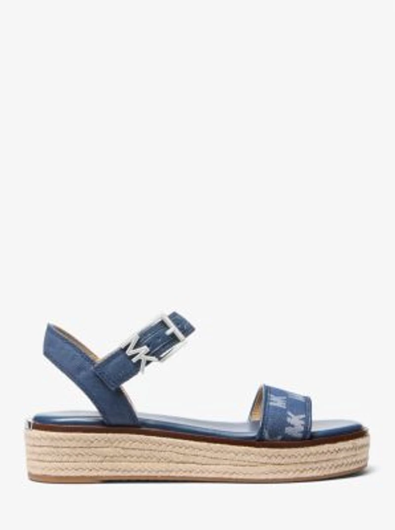 Richie Logo Jacquard Denim