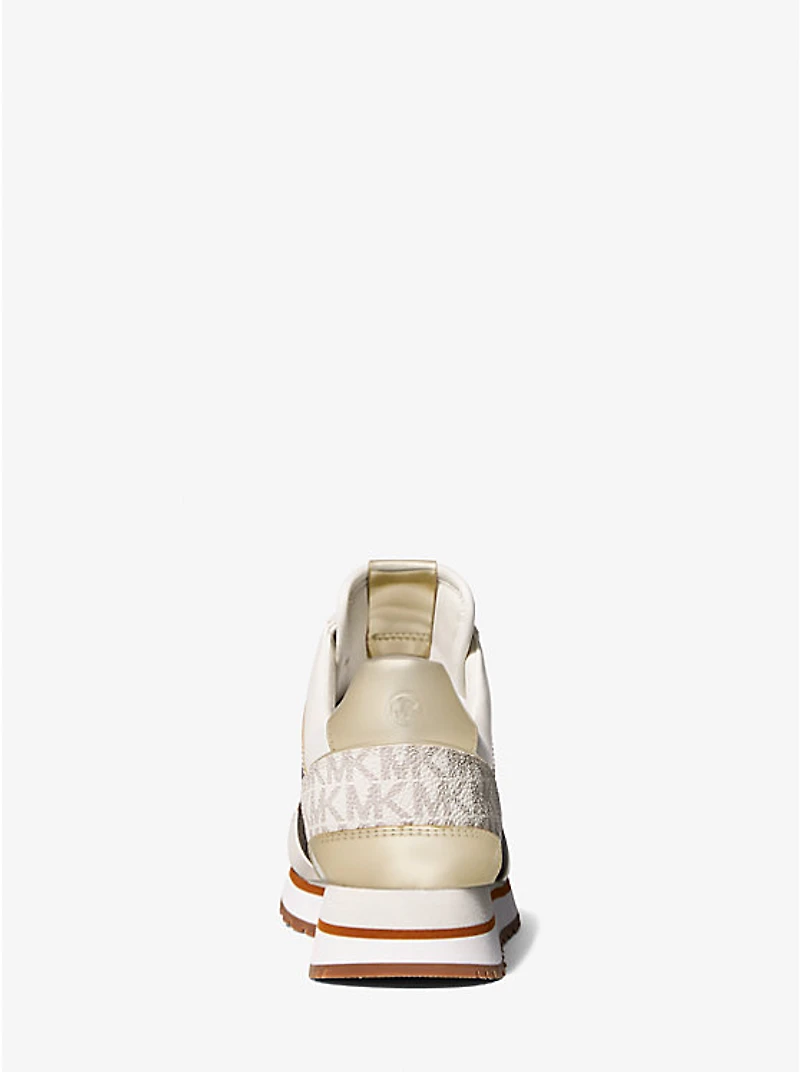 Maddy Two-Tone Logo Trainer