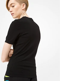 Stretch-Viscose T-Shirt