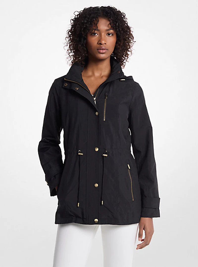 Woven Hooded Anorak