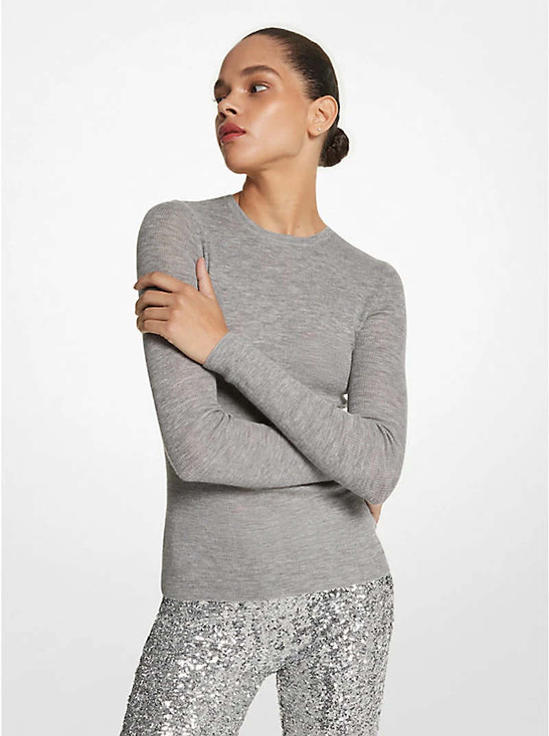 Hutton Featherweight Cashmere Sweater