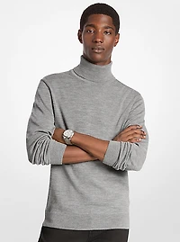 Wool Turtleneck Sweater