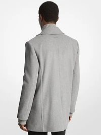 Wool Blend Peacoat