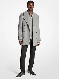Wool Blend Peacoat