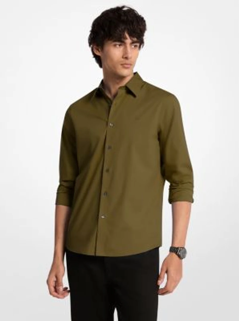 Stretch Cotton Shirt