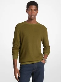 Cotton Mouliné Sweater
