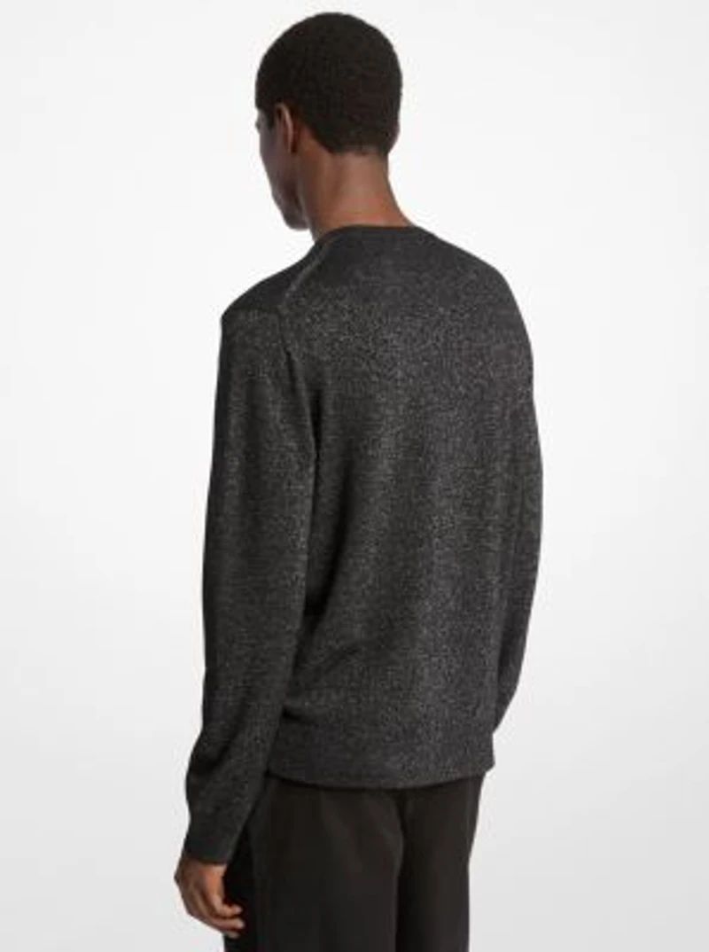 Metallic Wool Sweater