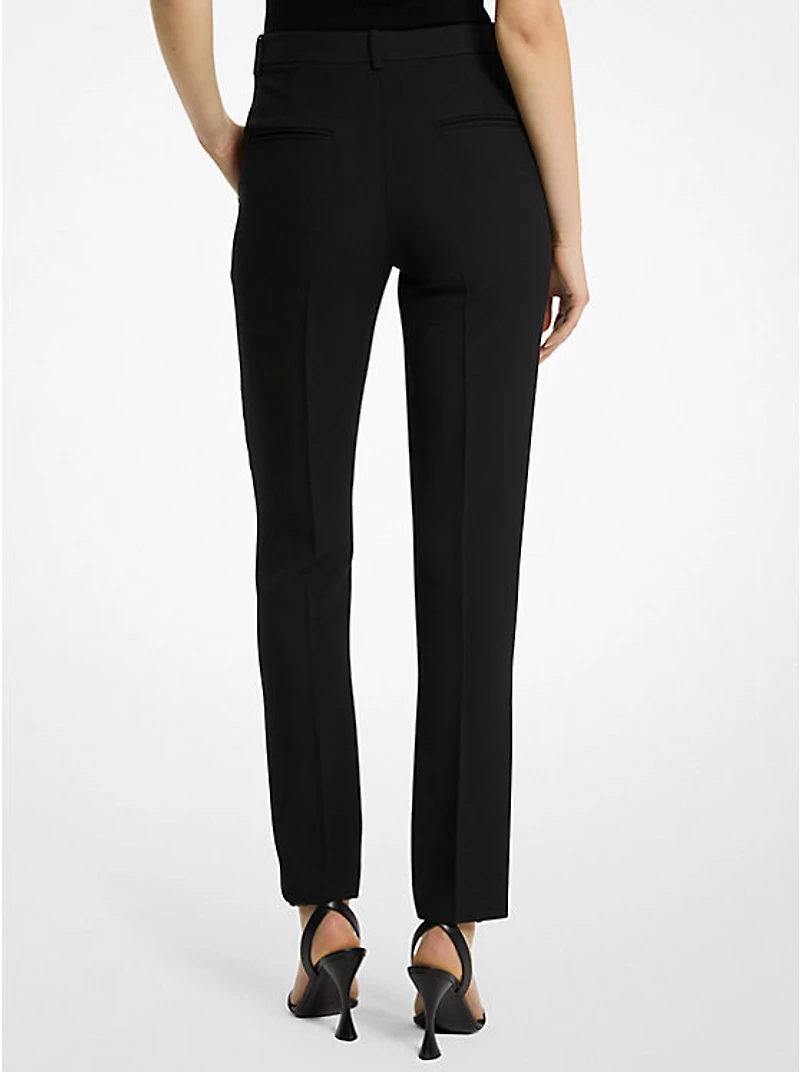 Samantha Double Crepe Sablé Pants