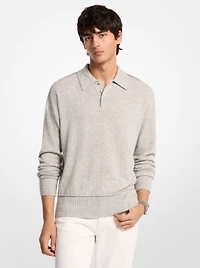 Wool Polo Sweater